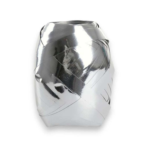 Picture of CURLING RIBBON METALLIC SILVER 10MMX20M